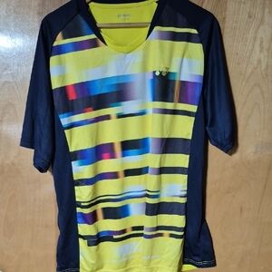 Onex Bright Yellow Athletic Tee with Subtle Logo